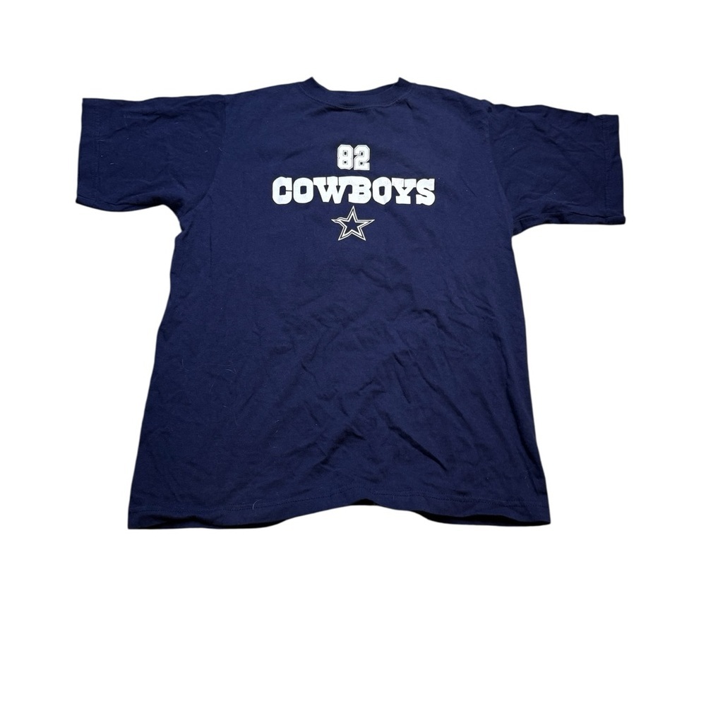 ⭐ Dallas Cowboys Jason Witten #82 Navy Tee Youth L ⭐
